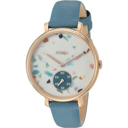 Bracelet de montre Fossil ES4524 Cuir Bleu 14mm